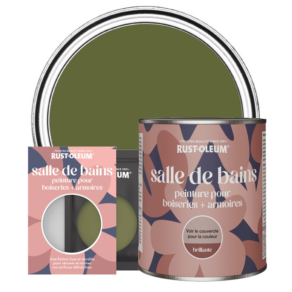 Peinture pour Boiseries & Armoires de Salle de Bains, Finition Brillante - Jasper