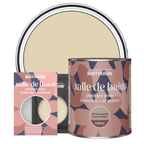 Peinture pour Boiseries & Armoires de Salle de Bains, Finition Brillante - Sandhaven