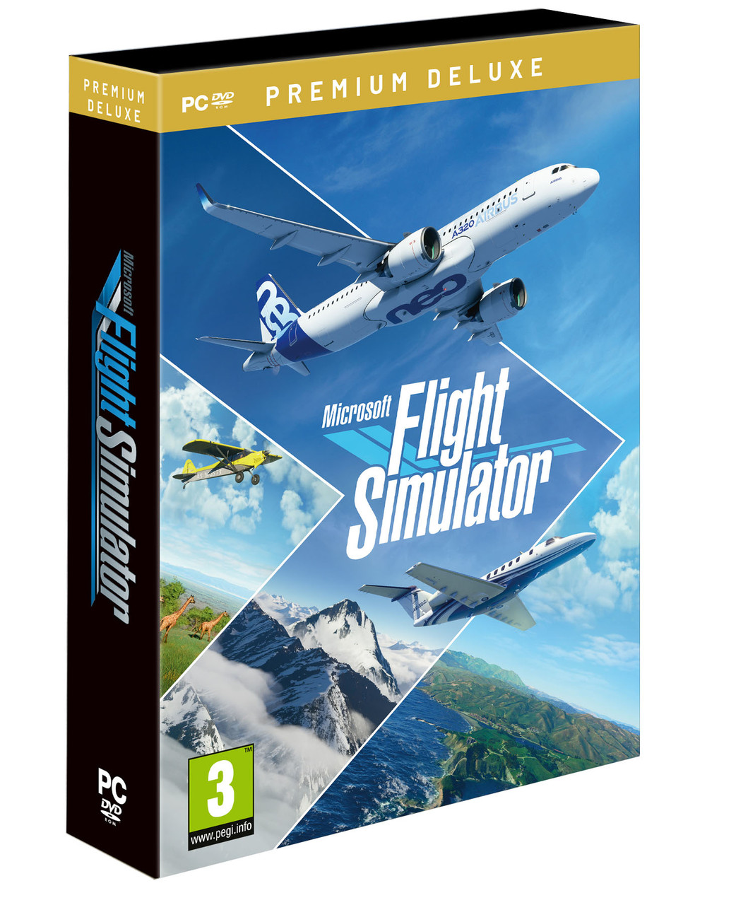 Microsoft Flight Simulator 2020 Premium Deluxe Edition (PC DVD