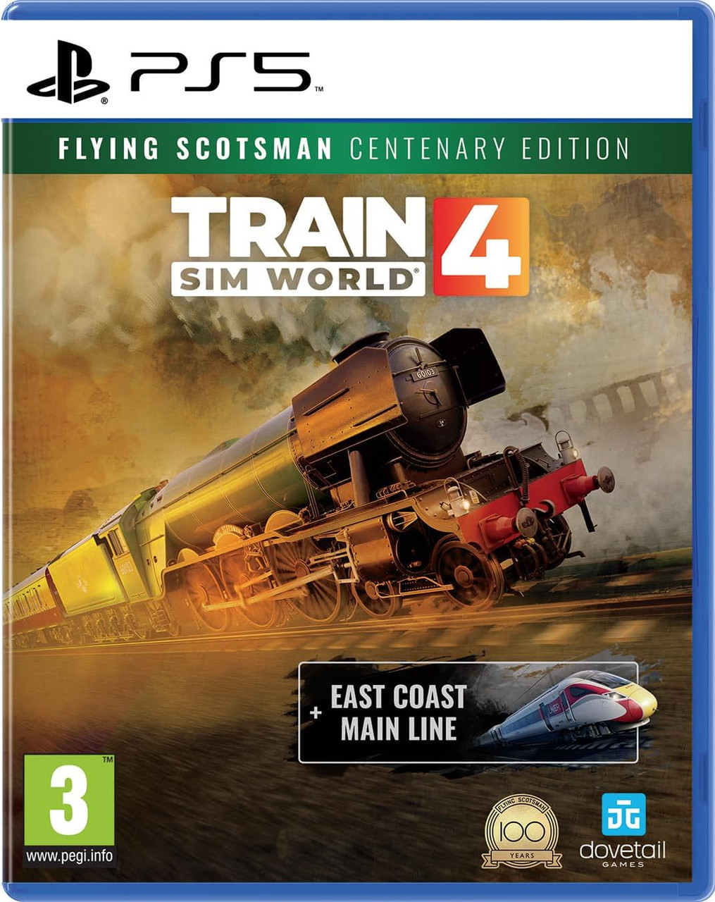 Train Sim World 4 - Flying Scotsman Centenary Edition (Playstation 4)