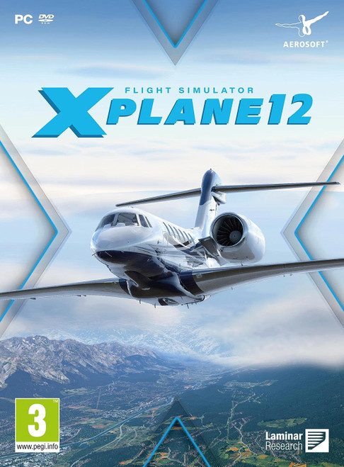 X-Plane 12 Flight Simulator (PC DVD)