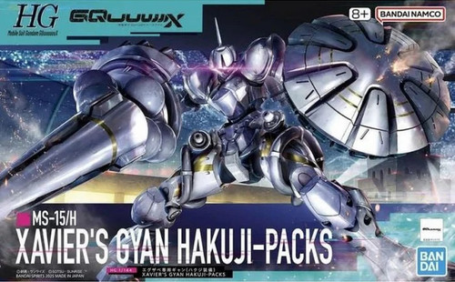 HG 1/144 Mobile Suit Gundam GQuuuuuuX - Xavier’s Gyan Hakuji‑Packs