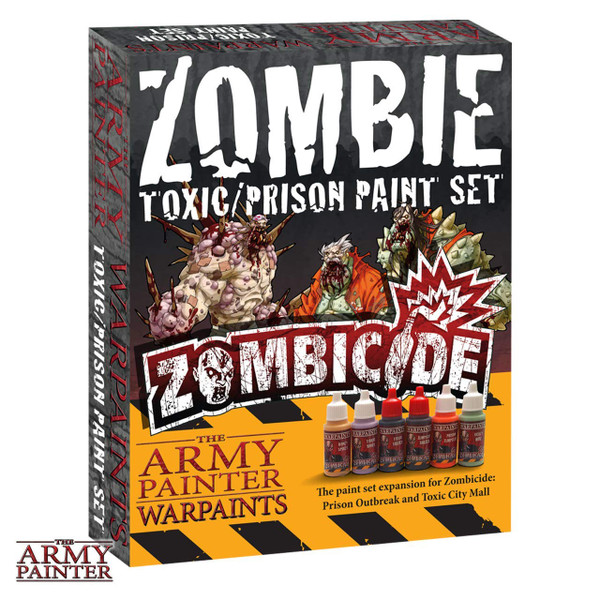 Army Painter War Paints Zombicide Zombie Toxic/Prison Paint Set product image