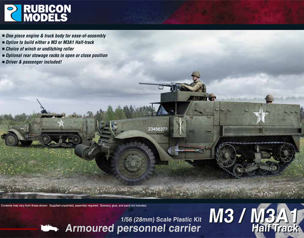 Rubicon Models - M3 / M3A1 Half Track (1/56 scale) product image