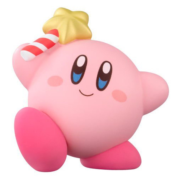 BANDAI Shokugan Kirby Friends PVC Mini Figure 5cm - 8 to collect - Kirby Star Rod