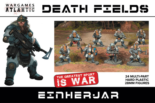Death Fields: Einherjar Infantry (24 Multi-Part Figures) (Hard Plastic) 28mm