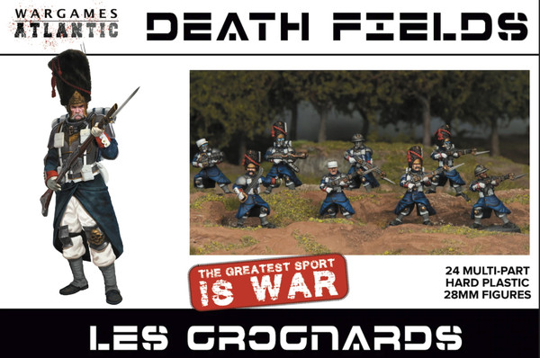 Death Fields: Les Grognards Command and Heavy Support (24 Multi Part Figures) (Hard Plastic) 28mm