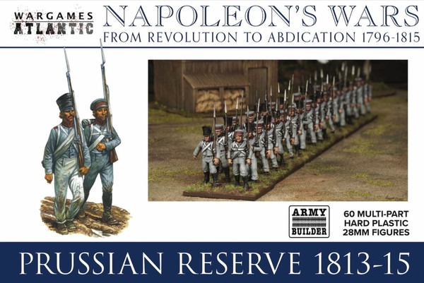 Napoleon's Wars: Prussian Reserve 1813-1815 (60 Multi Part Figures) (Hard Plastic) 28mm