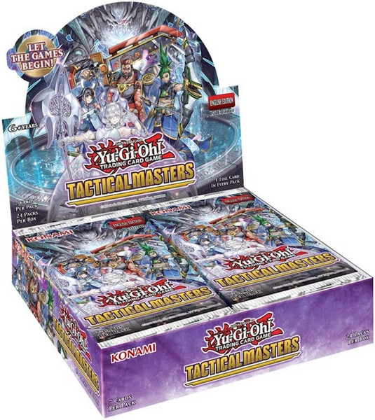 Yu-Gi-Oh! Tactical Masters (Booster Box) [24 packs each of 7 cards]