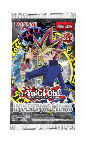 YU-GI-OH! Legendary Collection - Invasion of Chaos (Booster Pack of 9 Cards)