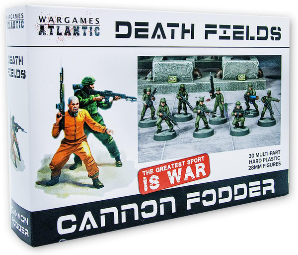 Death Fields - Cannon Fodder (30 Multi-Part Figures) (Hard Plastic) 28mm