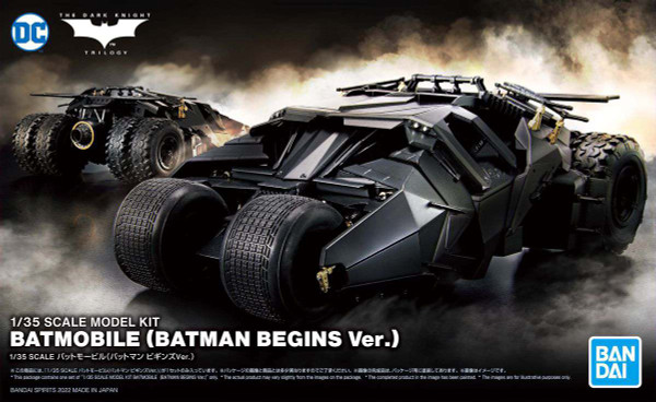 Bandai Spirits - 1/35 Batman Begins Batmobile (Model Kit)