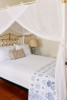 Canopy bed curtain