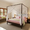 canopy bed curtain king