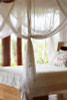 Cotton bed canopy curtains