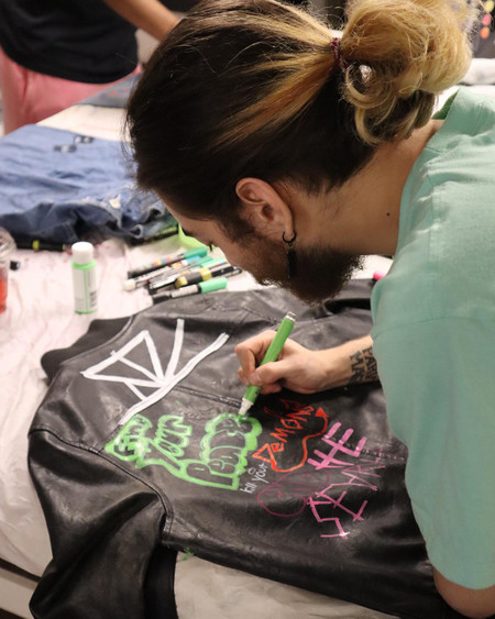 JEANTRIX ART CLASS IS IN SESSION