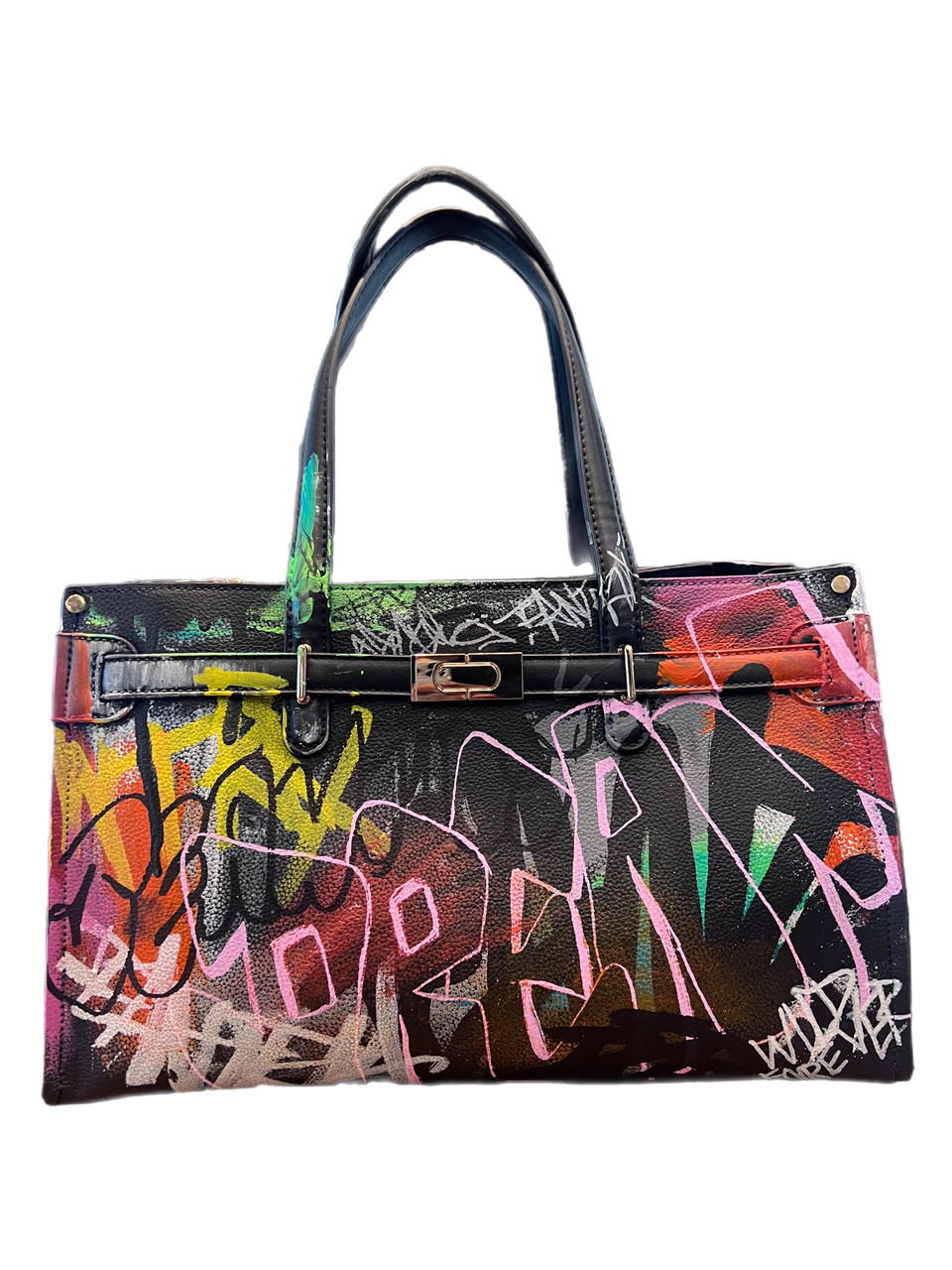 graffiti birkin bag