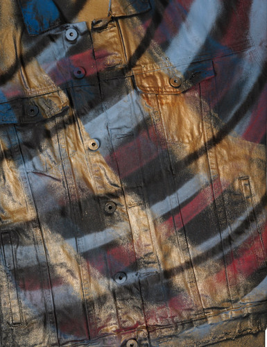 3d denim retro 18 x 24