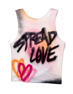 Spread love sprayed tanks