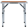 Folding Camping Table Aluminium 60x45 cm