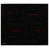 Ceramic Hob with 4 Burners Touch Control 6600 W