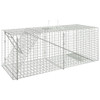 Animal Trap 64.5x25x26.5 cm Galvanised Iron