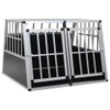 Dog Cage with Double Door 94x88x69 cm