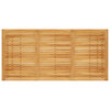 Garden Dining Table 206x100x74 cm Solid Acacia Wood