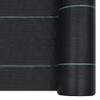 Weed & Root Control Mat Black 2x50 m PP