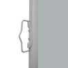 Patio Retractable Side Awning 140x1200 cm Anthracite