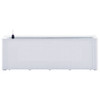 Garden Raised Bed with Self Watering System White 100x43x33 cm