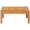 Garden Table 64x64x29 cm Solid Acacia Wood