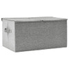 Storage Box Fabric 50x30x25 cm Grey