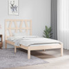 Bed Frame Solid Wood Pine 92x187 cm Single Bed Size