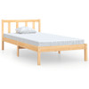 Bed Frame Solid Wood Pine 92x187 cm Single Bed Size