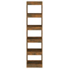 Book Cabinet/Room Divider Smoked Oak 40x30x166 cm
