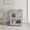 Kitchen Trolley Grey Sonoma 60x45x80 cm Engineered Wood