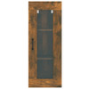 Hanging Wall Cabinet Smoked Oak 34.5x34x90 cm