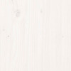 Planter White 83x83x27 cm Solid Wood Pine