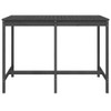 Garden Table Grey 159.5x82.5x110 cm Solid Wood Pine