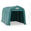 Garage Tent PVC 2.4x3.6 m Green