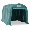 Garage Tent PVC 2.4x3.6 m Green