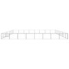 Dog Kennel Silver 72 m² Steel