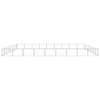 Dog Kennel Silver 72 m² Steel
