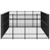 Outdoor Dog Kennel Steel 25.8 m²