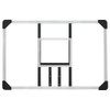 Basketball Backboard Transparent 90x60x2.5 cm Polycarbonate