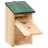 Bird Houses 8 pcs Wood 12x12x22 cm