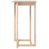 Bar Table 60x60x110 cm Solid Wood Pine