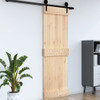 vidaXL Door NARVIK 85x210 cm Solid Wood Pine