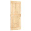 vidaXL Door NARVIK 85x210 cm Solid Wood Pine